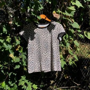 Cheetah Print Tee